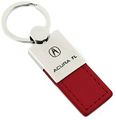 Acura Tl Red Leather Car Fob Key Chain Ring Hpd