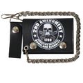 Hot Leathers 2nd Amendment Tri-fold Wallet Black 4 
