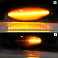 X Autohaux 1 Pair Side Marker Turn Signal Light No 36410-63j02 36410-84m00 For Suzuki Alto Gf 2009-2013 Celerio 2014-2020 Black