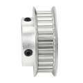Uxcell Aluminum 30 Teeth 12 7mm Bore 5 08mm Timing Belt Pulley For 10mm