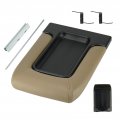 Center Console Lid Armrest Cover For Chevy Silverado 1500 2500 3500 Hd 2001-2006 Avalanche Tahoe Suburban Escalade Gmc Sierra 