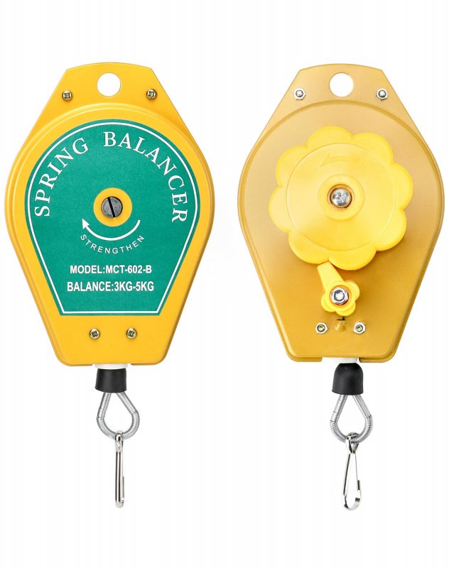 Spring Balancer 2 Pack 6 6lbs 11lbs Bearing Retractable Tool Fixture Holder For Assembly-line