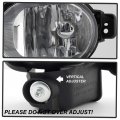 Acanii For 2007-2008 Acura Tl Clear Bumper Fog Lights Assembly Driving Lamps Bulbs Aftermarket Driver Passenger Side