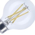 Satco 5w Led G16 5 Globe Light Bulb 5000k Natural 500 Lumens Clear Finish E12 Candelabra Base Dimmable 300 Degree Beam Enclosed