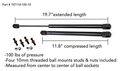 2 Truck Upfitters 20 Gas Props For Are Pickup Bed Tonneau Covers 19 7 Extended 11 8 Compressed 100 Pounds Of Pressure Each 