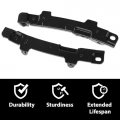 G-plus Bumper Retainer Set Compatible With 2017-2019 Toyota Highlander Se 2014-2019 Submodel Hybrid Le Limited Xle Plus Black