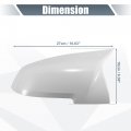X Autohaux 1 Pair Car Rear View Driver Passenger Side Mirror Cover Cap Replacement White For Bmw F20 F22 F23 F30 F31 F32 F33