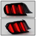 Acanii For 2015-2017 Ford Mustang W O Black Accent Package Led Sequential Tail Light Brake Lamp Replacement Driver