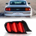 Acanii For 2015-2017 Ford Mustang W O Black Accent Package Led Sequential Tail Light Brake Lamp Replacement Driver