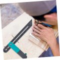 Housoutil Protractor Tools Angle Measurement Miter Gauge Finder Foldable Ruler Finger Goniometer Measuring Tool For Woodworking