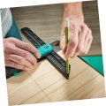Housoutil Protractor Tools Angle Measurement Miter Gauge Finder Foldable Ruler Finger Goniometer Measuring Tool For Woodworking