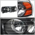 Auto Dynasty Black Housing Amber Corner Headlight Lamps Tool Kit For Dodge Ram 1500 2500 3500 02-05