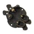 Myisteen 10 Pack Antique Vintage Latch Hook Hasp With Mini Handle Right Hasps Lock Clasp For Jewelry Box Ordinary Gift Wooden