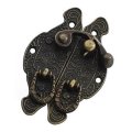 Myisteen 10 Pack Antique Vintage Latch Hook Hasp With Mini Handle Right Hasps Lock Clasp For Jewelry Box Ordinary Gift Wooden