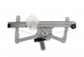 Rpah-076 Power Window Regulator And Motor Assembly Silver 
