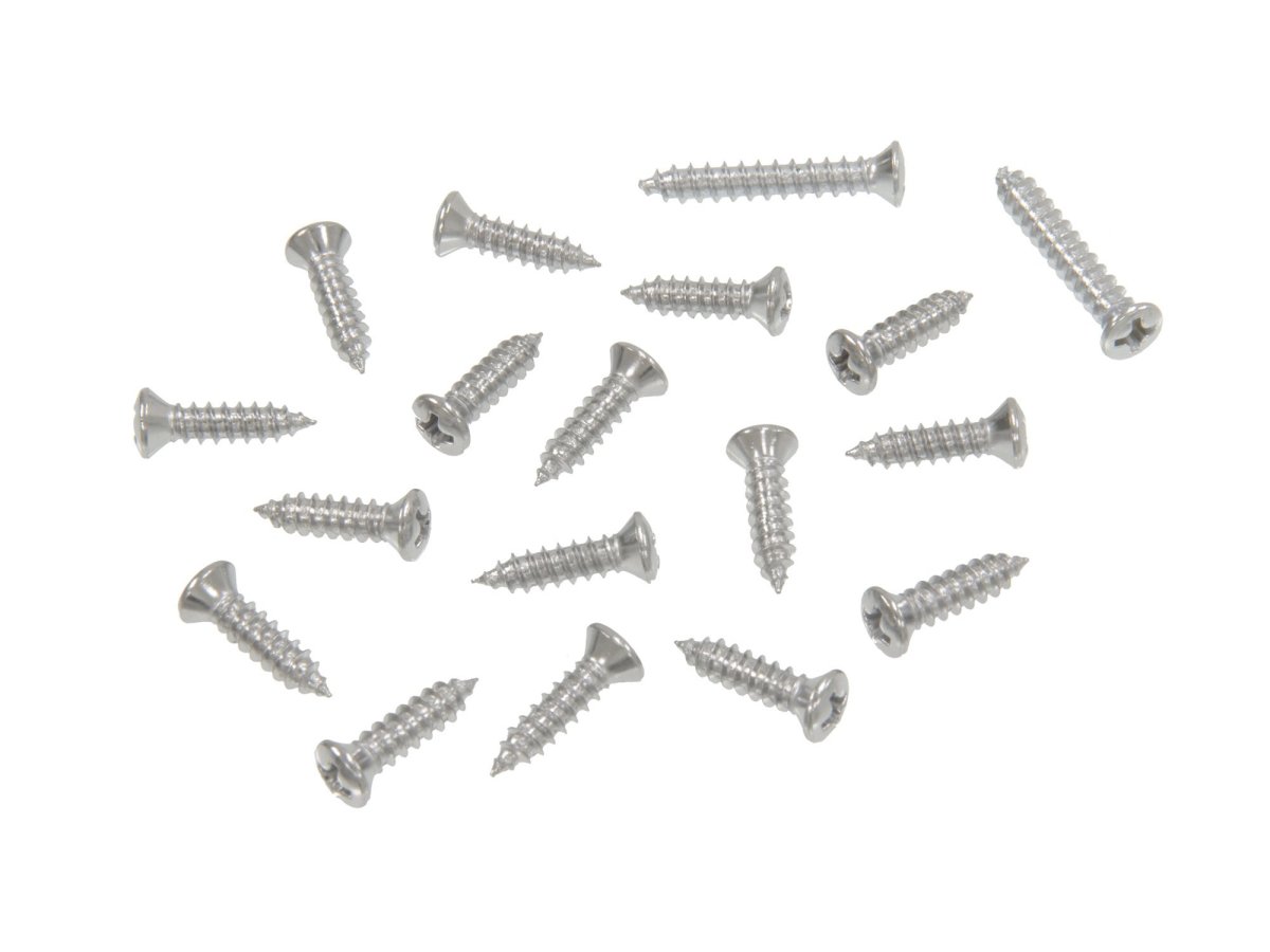 1963-1967 Corvette Coupe Windshield Moulding Screws 18 Pieces