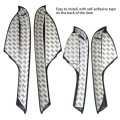 2024 Version 4pcs Door Armrest Interior Panel Trim Cover Carbon Fiber Pattern For 2019 Honda Civic Ex-l Sedan 4-door 1 5l