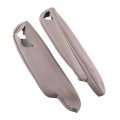 Beler 1 Pair Beige Seat Armrest Handle Cover Trim Skin Protector Compatible For Land Rover Freelander 2 Lr2 2007-2015