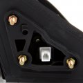 Ocpty Black Right Side Mirror Fit For 2007-2011 Toyota Camry Smooth Glass Non-folding Non-heated