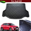 1pcs Car Matgo Liner Car Boot Cargo Trunk Cover Tray Floor Carpet For Audi Q3 2011 2012 2013 2014 2015 2016 2017 2018 2019 2020