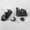 Mk7 Bonnet Lock Latch Cylinder With 2 Keys 6c1a-16d748-ab For Easy Install Hood Replacement Durable Iron Construction