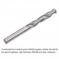 Uxcell Solid Carbide Drill Bits 3 9mm C2 K20 Tungsten Jobber Straight Shank Drilling Tool For Stainless Steel Aluminum Iron