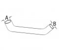 Upper Radiator Hose 66003c1 Fits Case International Harvester 766 886