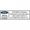 Au-tomotive Gold Anodized Aluminum Valet Key Fob For Ford Thunderbird Red