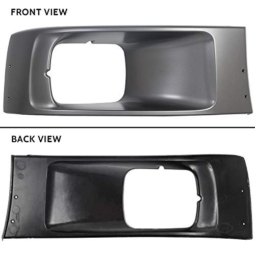 Passenger Side Headlight Bezel Trim For 2003-2009 Chevrolet Gmc C4500 C5500 Topkick Kodiak Rh Headlamp Housing Replace Part