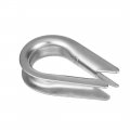 Iivverr Stainless Steel Thimble For 0 2 Inch 5mm Diameter Wire Rope Pcs Dedal De Acero Inoxidable Para Cable Dia Metro 0