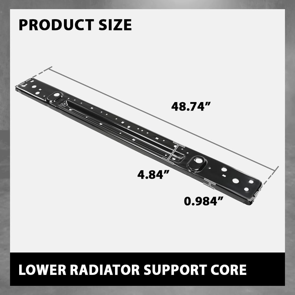 Lower Radiator Support Core For Ford Fusion Mkz 2013-2020 Fit Police Responder Hybrid 2020 Gs7z16138a Ds7z16138a