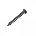 Hardware Nails Carbon Steel Point Tip Wall Cement Nail 25mm 1 2 5mm Rod Dia Black 300pcs