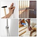 Uxcell Hardware Nails Carbon Steel Point Tip Wall Cement Nail 25mm 1 2 5mm Rod Dia Black 300pcs