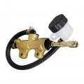 Wflnhb Rear Brake Caliper Hose Assembly And Master Cylinder Replacement For Yamaha Blaster Yfs 200 5vm-2583v-00-00 2003-2006