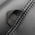 Secosautoparts Driver Passenger Black Bottom Replacement Perforated Leather Seat Cover Compatible With Dodge Ram 2500 3500 4500