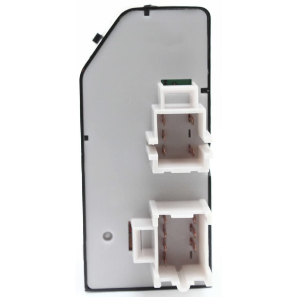 Power Window Switch For Oldsmobile Cutlass 1997 1998 1999 Front Driver Side Black 5 Button With Lock And Auto Down