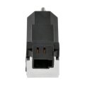Pontiac Torrent 2007 2008 2009 Transmission Shift Interlock Solenoid Plastic Housing Black Color Male Connector Rectangular 