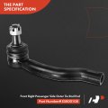A-premium Set Of 6 Front Outer Tie Rod End Rear Sway Bar Link Compatible With Nissan Pathfinder 2005-2012
