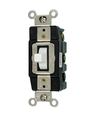 Leviton 1286-w 20-amp 120 277-volt Toggle Double-pole Ac Quiet Switch White 
