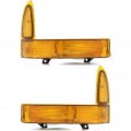 Carlights360 Ford F-250 Super Duty Front Signal Corner Light 2001 Pair Driver And Passenger Side Dot Certified For Fo2520141 