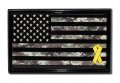 Support Our Troops Camo Black Emblem 