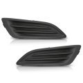 Pair Front Bumper Fog Light Lamp Cover For Ford Fiesta 2014-2019 Lh Driver Rh Passenger Side 2pcs D2bz15266aa D2bz15266ba 