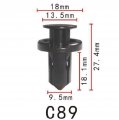 Autobahn88 Bumper Fascia Clip Compatible With Nissan Subaru Oem 0155309241 57728ac090 Pack Of 20
