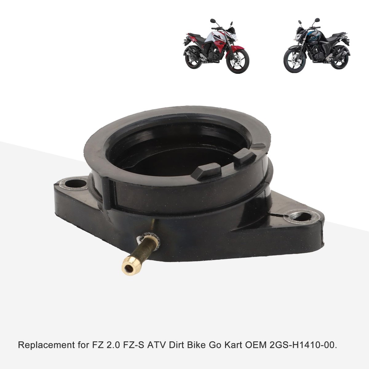 Engine Intake Manifold Pipe Replacement For Fz 2 0 Fz-s Atv Dirt Bike Go Kart 2gs-h1410-00