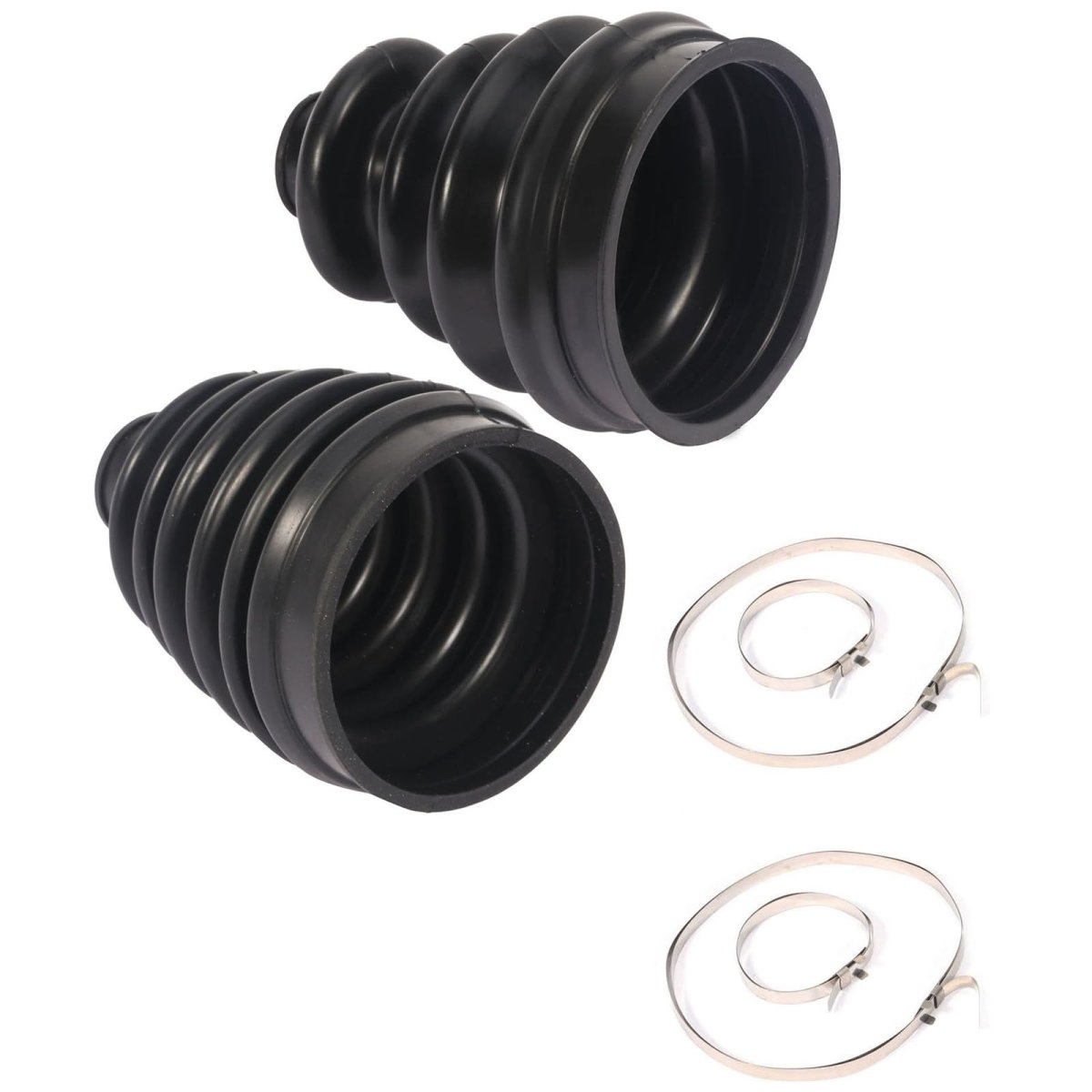 Cv Joint Boot Kit For 2013 2014 2015 Polaris Ranger Xp 900 Front Outer Inner Includes 2 Stainless Steel Clips