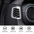 Cherocar Dashboard Side Air Conditioning Vent Trim Cover Interior Accessories Compatible With 2018-2023 Jeep Wrangler Jl Jlu