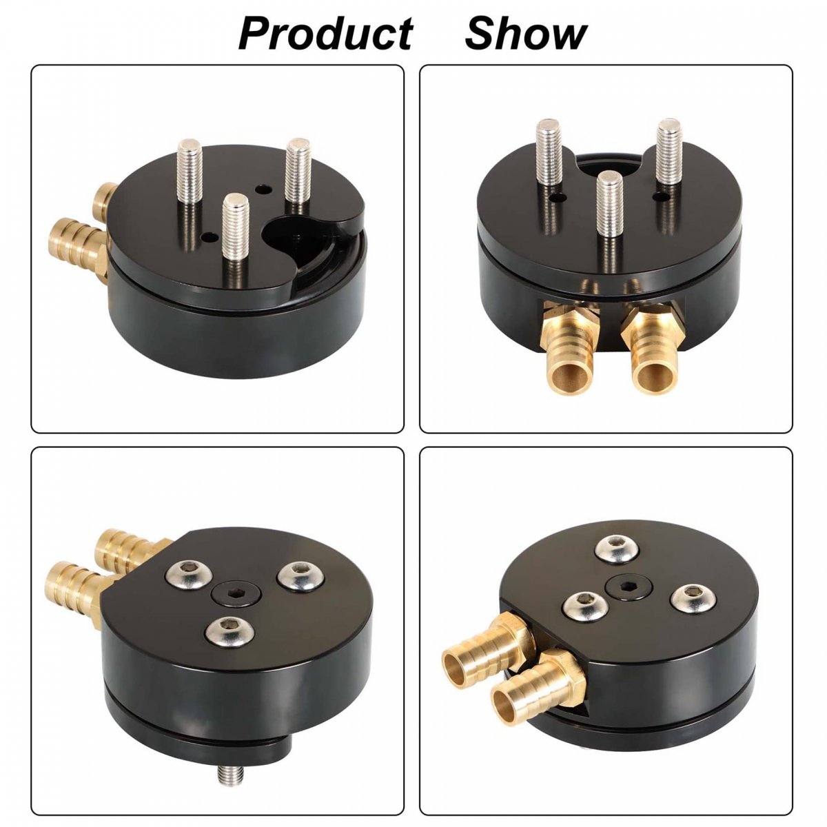 Diesel Fuel Tank Dual-port Gas Integrated Return Sump Kit Replacement For Airdog Fass Cummins Duramax Powerstroke