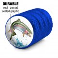 Rainbow Trout Fishing 7 Valve Stem Caps For Tire Rim Wheel Aluminum Blue