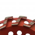 7 High Performance Diamond Grinding Wheels For Aggressive Concrete Paint Epoxy Mastic Coating Removal 18 20 Grit S Segments 5 8 