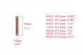 Riverweld Tig Collet 10n23x 5 64 2 0mm Orifice For Qq300 Pta Db Sr Wp 17 18 26 Welding Torch 10pk